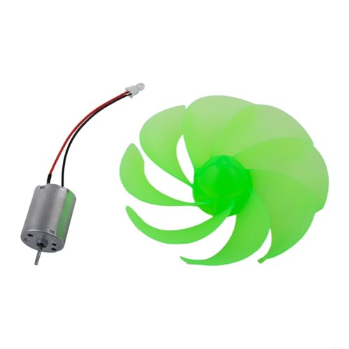 Kit de turbina eólica de energía renovable con iluminación LED y rotación de 360 grados, modelo instructivo para demostraciones de ciencia y energía en el aula