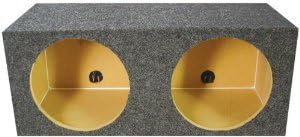 Qpower QMPSQ10E Empty Woofer Box [2]10 Qpower Square Style *mpsq10e*