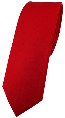 Cravate fine en satin de soie unie Blick. Elementum 100 % pure soie homme
