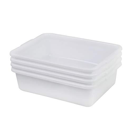 Bañeras de autobús de plástico pack de 4 para cajas de hostelería 6