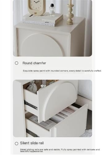 Table de chevet multifonctionnelle pour chambre à coucher et table d'appoint - 4