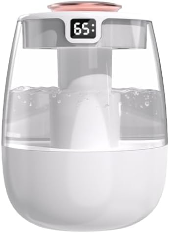 Miniatura 4 de KEN BROWN Mini humidificador de escritorio de 1.5L, silencioso, alimentado por USB, 3 modos de niebla, apagado automático, perfecto para oficina y