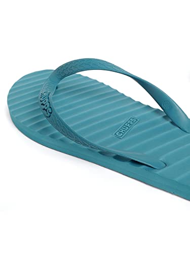 Image of CHUPPS Patang Yellow Drift Orthopedic Slippers | Soft Footpharma Footbed | Breathable Ventilation Holes | Lightweight Flip Flops | Anti-Skid Chappals for Everyday For Unisex