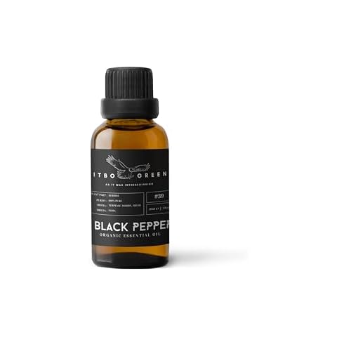 Organic Black Pepper Essential Oil 30ml Cover