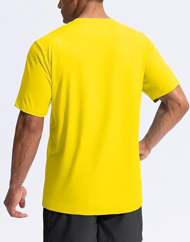 Image of G Gradual Men's Sun Protection Swim Shirt UPF 50+ Rash Guard Short Sleeve Quick Dry Water Hiking Workout Shirts for Men