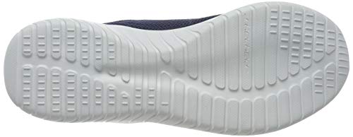 Skechers Skechers Women's Ultra Flex 2.0 Trainers, Blue Black Mesh Duraleather White Trim NVY, 4.5 Big Kid