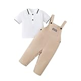 Tailles : Convient aux ensemble été garçon de 6 à 12 mois, ensemble 12 à 18 mois garcon, de 18 à 24 mois,baby clothes 2 à 3 ans boy et ensemble petite garcon 3 à 4 ans. Votre petit bout de chou fera sensation avec cet adorable ensemble !