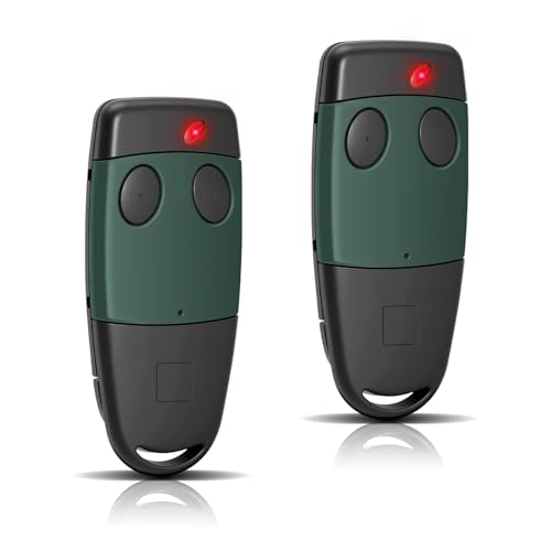 Lot de 2 Remplacement pour telecommande Cardin s449-QZ2, 433,92 MHz 2 Canaux, Pré-codée pour...