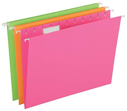Pendaflex-Glow-Hanging-File-Folders-Letter-Size-Assorted-Case-Pack-of-12-81670