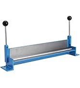 Lfhelper Blechbiegemaschine Abkantbank für Bleche bis 1,2 mm Dicke, Länge 460mm (18) Biegewinkel ...