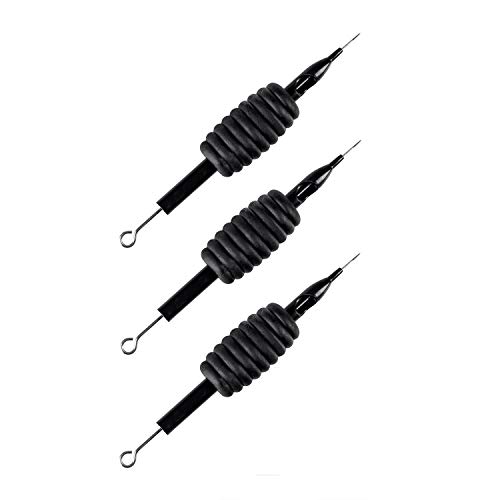 1TattooWorld 25 Disposable Tattoo Needles Tube Grips Round Liner 3RL, OTW-1CTG3RL25