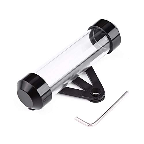 Tube à vignette étanche universel pour moto - Cadre en alliage d'aluminium - Noir - Image 3