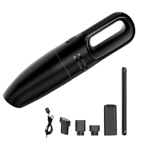 zwxqe Aspirapolvere Portatile Senza Fili | Aspirapolvere Umido/secco Ricaricabile | Aspirapolvere Per Auto Senza Fili, Spolverino Portatile, Gomma Per Di Piccoli Animali Domestici, Aspirapolvere