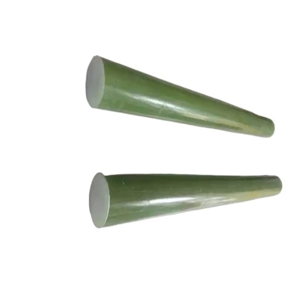 Tige en fibre de verre G10, bâton rond en époxy résistant, bâton en fibre de verre FR-4 for colonnes carrées en bakélite, 1 pièce(250X8MM)