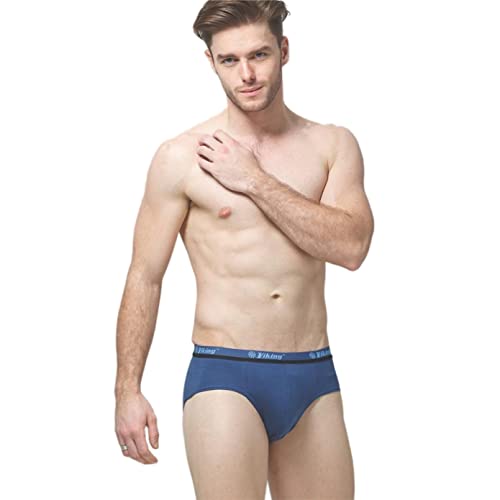 VIKING® Mens' Cotton Brief (Outer Elastic Miki) (Pack of 3) Assorted Colour