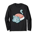 Photo Gallery kawaii cat sashimi sushi maglia a manica Photo Gallery kawaii cat sashimi sushi maglia a manica