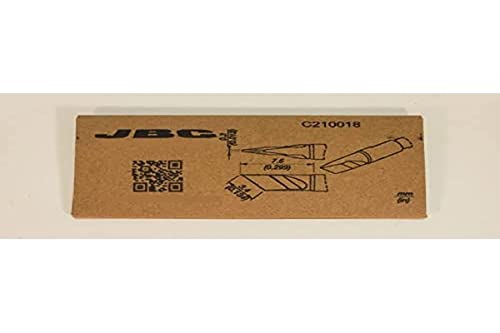 JBC Lötspitze Serie C210, Sonderform, C210018/3,4 x 0,3 mm, klingenförmig C210018 (2210 AD2210 C210 Loetkartusche Loetpatrone Loetspitze Lötkartusche Lötpatrone T210-A)