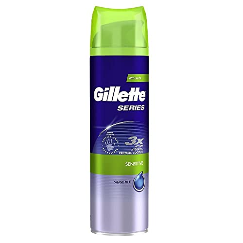 Gillette Serie empfindliche Haut Rasiergel, 200 ml (1er Pack)