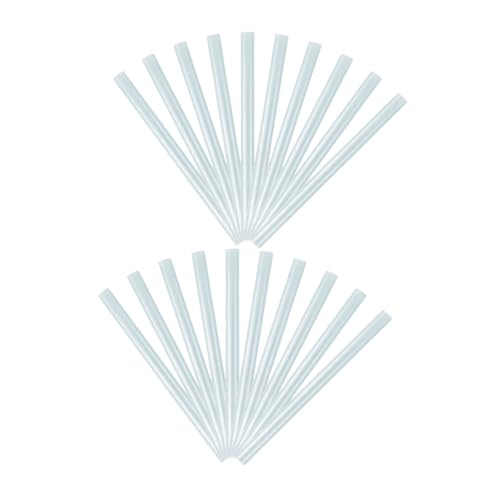 OSALADI 50pcs Hot Melt Glue Sticks for DIY Crafts Easy to Melt Adhesive for Exceptional Bonding Strength for Handicrafts and Various Materials