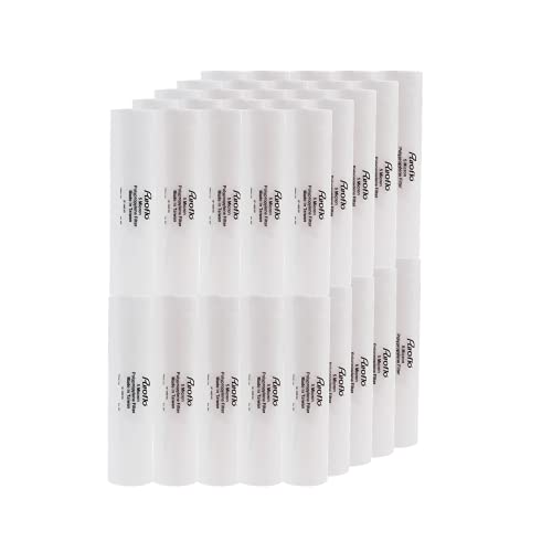 Puroflo Sediment Water Filter Replacement Cartridge, for Any Standard RO Unit, Whole House Sediment Filtration, 10'' x 2.5'' 5 Micron, NSF Certified, 50-Pack