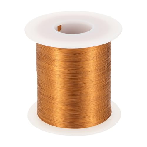 Alambre magnético de 36 AWG y alambre de cobre esmaltado amarillo de 1 libra