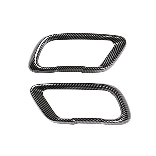 Cola de escape elegante con acabado cromado para tubos de silenciador trasero de BMW X5 X6 X7