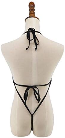 SHERRYLO See Through One Piece Swimsuit High Cut Micro Monokini Bikini Mini Mesh Transparent Bathing Suit