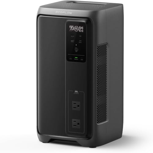 EF ECOFLOW DELTA 3 2000 Air �|�[�^�u���d�� 1,920Wh ��e�� �ہ[���Ԃ�d�� �����_�S���`�E���C�I�� �A�v������\ ��d�΍�ɍœK �L�����v �h�� �Ԓ��� �ƒ�p �A�E�g�h�A�p �h�ЃO�b�Y �G�R�t���[