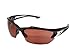 Edge Eyewear TSDK215 Khor Safety Glasses, Black with Polarized Copper "Driving" Lens