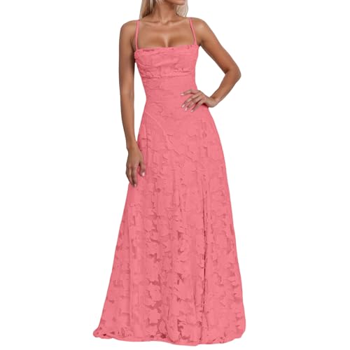 Vestido de noche largo de fiesta para mujer con estampado floral que realza tu belleza natural
