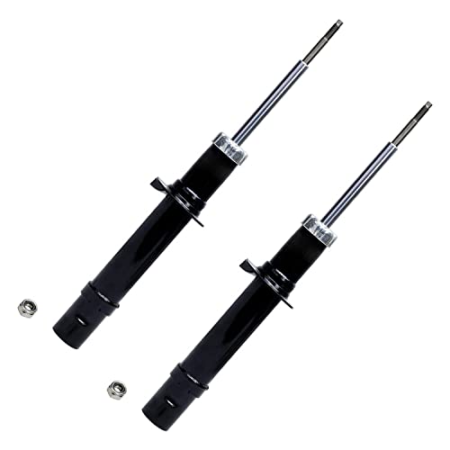 Image of Detroit Axle - Front 2pc Shock Absorbers for 01-06 Kia Optima Magentis Hyundai XG300 XG350, 00-05 Sonata, 2 Complete Shock Absorbers Assembly 2001 2002 2003 2004 2005 Replacement