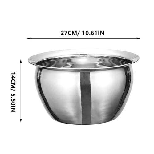 Tazón multifuncional de acero inoxidable GANAZONO 9 pulg miniatura 2