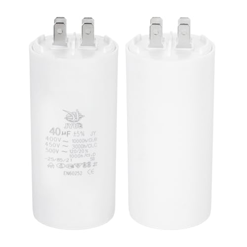 Condensateur de marche CBB60 double insert 4 broches anti vibration