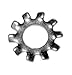 #8 External Tooth Lock Washer ZINC-Plated- 100PK