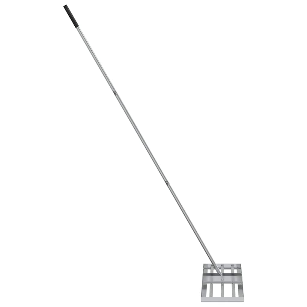 Rasenrechen Nivellierrechen aus Edelstahl 75x25cm, Boden-Ebenen Rechen für Rasenpflege, Topdressing, Garten-Bodenbearbeitung