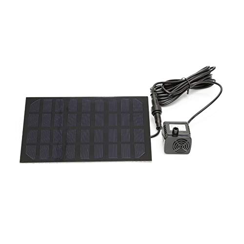 Lixada Praça 9 V 1.8 W 200 L/H Kit de Painel de Bomba de Água Da Fonte Solar para Piscina Jardim Pon