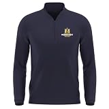 Murray State University Men's 1/4 Zip Pullover Left Chest Logo, Navy, XL