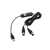 MIDI-naar-USB-kabel, MIDI USB-converter Geweldige compatibiliteit voor toetsenbord voor gitaar voor digitale…