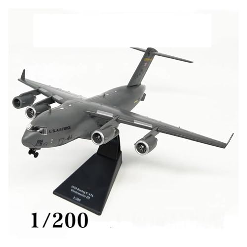 Modelo C-17 Globemaster a escala 1/200 con acabados de alta calidad para vitrina 2