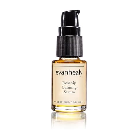 evanhealy Rosehip Calming Serum | Blue Skin Care Line with Organic Whole Essential Oils | Nurturing, Soothing Facial Oil Serum | Organic Facial Oil For Sensitive, Reactive Skin Cover