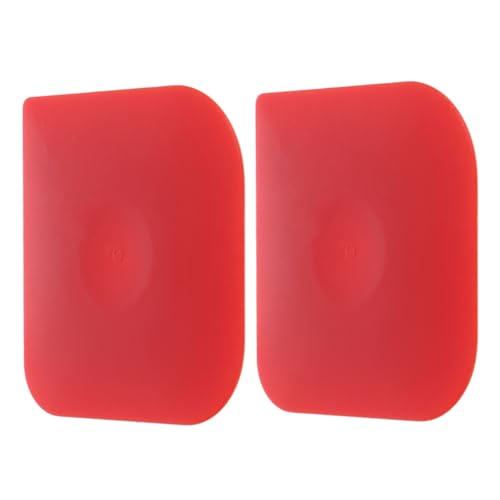 CIYODO Scraper Tool Set for Kitchen 2pcs Cake Icing Spatula Pastry Scraper Multi-use for Cleaning Baking