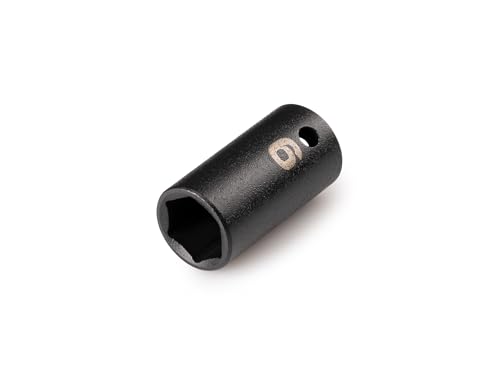 Image of TEKTON 1 /4 Inch Drive x 9 mm Shallow 6-Point Impact Socket | SID02109