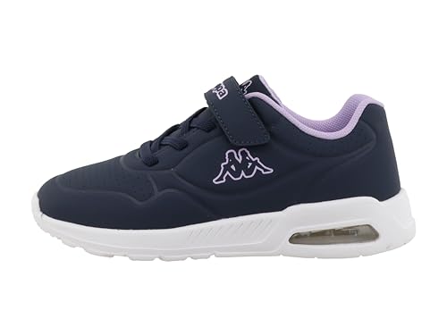 Kappa 95K0663006 Sneaker, Navy-Flieder, 38 EU