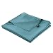 ZonLi Cooling Bamboo Duvet Cover for Weighted Blanket, 48''x72'' Blue Duver Cover for Summer