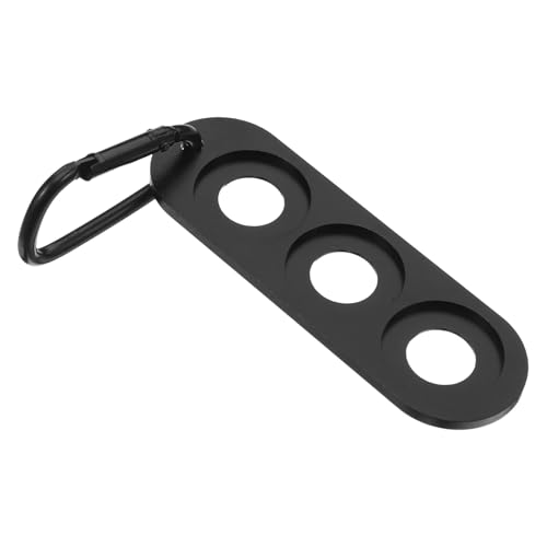 Parliky Soporte Protector para Juntas de Taco de Billar de Aleación de Aluminio con Hebilla Accesorio de Almacenamiento Portátil Negro para Transporte Seguro y Prevención de Golpes
