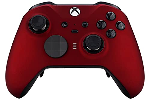 Wordene Elite Series 2 Modded Custom Rapid Fire Controller for Microsoft Xbox One, Series X|S, PC & Mobile - Works on All Shooter Games (Red)