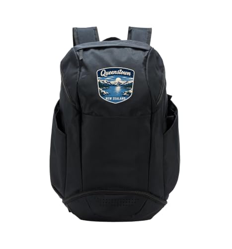 Queenstown New Zealand Mountain Lake Sunset Sport Backpack