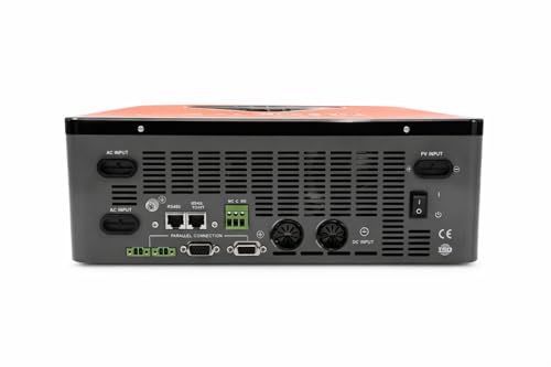 Image of MuscleGrid Titan Series 6.2kW Hybrid Solar Inverter | 48V System | 120A Battery Charger | 27A PV Input | Up to 9kW Solar Support | Parallel up to 9 Inverters | WiFi Monitoring | VoltDoctor Support App