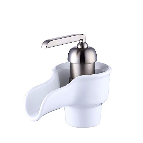 T-TLJW Negro Retro Faucet Cocina Baño Tipo de extracción water-tapGrifo de lavabo de cobre, mueble de baño, lavabo con agua fría y caliente