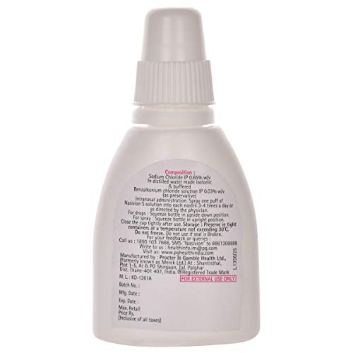 Image of Nasivion S - Bottle of 10 ml Nasal Drops